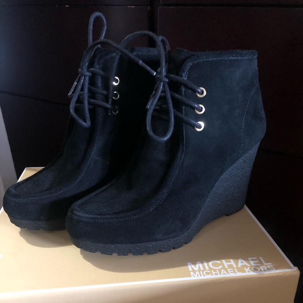 Michael Kors boot wedges